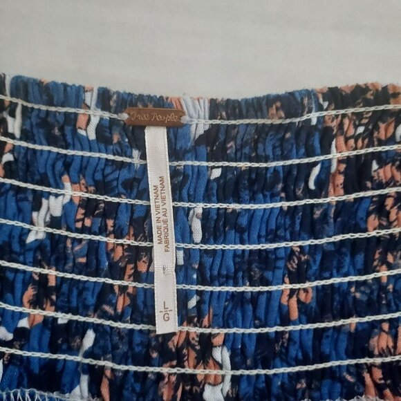 Free People Pattern Play Mini Dress Size Large - Picture 9 of 9